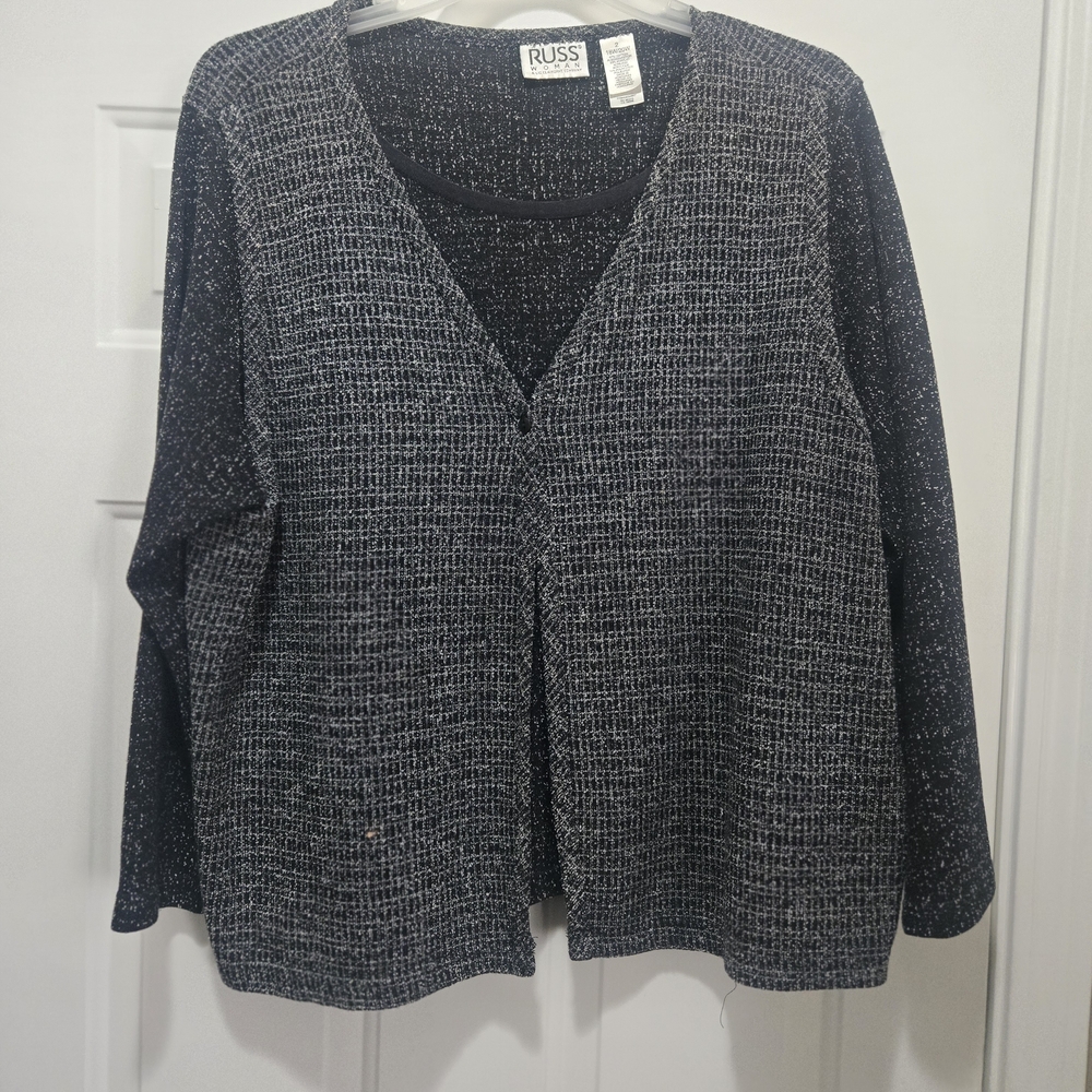 Russ Women's Black Sweater